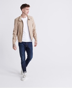 Superdry Montauk Harrington Férfi Kabát Szürke | VTPCN7183